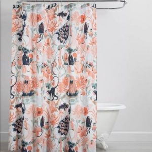 ISO Opalhouse Garden of Monkeys Shower Curtain